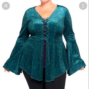 Disneys Hocus Pocus Winnie Sanderson Tunic set by Hot Topic